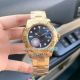 High Replica Rolex Yachtmaster Watch Yellow Gold strap Blue Dial 40mm (1)_th.jpg
